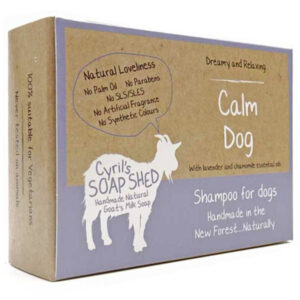 natural calming dog shampoo goats milk